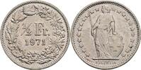 Schweiz 1/2 Franken Schweiz, 1/2 Franken 1971 -