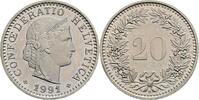 Schweiz 20 Rappen Schweiz, 20 Rappen 1991 B -