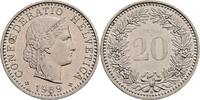 Schweiz 20 Rappen Schweiz, 20 Rappen 1989 B -