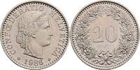 Schweiz 20 Rappen Schweiz, 20 Rappen 1986 B -