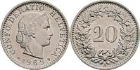 Schweiz 20 Rappen Schweiz, 20 Rappen 1969 B -