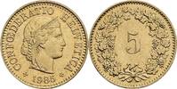 Schweiz 5 Rappen Schweiz, 5 Rappen 1985 -