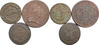 RDR Habsburg Lot mit 3 Stück Kupfermünzen Franz II. (I.) 1792-1835 -