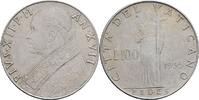 Vatikan 100 Lire Papst Pius XII. -