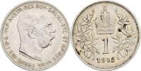 Kaisertum Österreich 1 Krone Franz Joseph I. 1848-1916 -