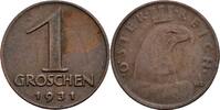 Österreich 1 Groschen Österreich, 1 Groschen 1931 -