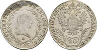 Kaisertum Österreich, Franz II. (I). 1792-1835, 20 Kreuzer 1815 A, Wien VF / EF