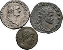 ROM Centenionalis+Antoninian+Denar Lot 3 Stück -
