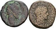 ROM Lot 2 Stück Bronzemünzen -