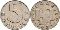 Österreich 5 Groschen Österreich, 5 Groschen 1931 -