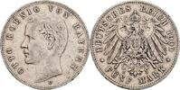Bayern 5 Mark Bayern, Otto 1886-1913, 5 Mark 1900 D -