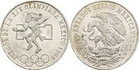 Mexiko 25 Pesos Olympische Sommerspiele Mexiko City 1968 -