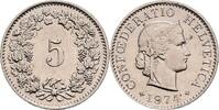 Schweiz 5 Rappen Schweiz, 5 Rappen 1974 -