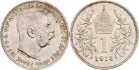 Kaisertum Österreich 1 Krone Kaisertum Österreich, Franz Joseph I. 1848-1916, 1 Krone 1914 -