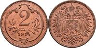 Kaisertum Österreich 2 Heller Kaisertum Österreich, Franz Joseph I. 1848-1916, 2 Heller 1914 -