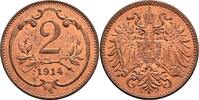 Kaisertum Österreich 2 Heller Kaisertum Österreich, Franz Joseph I. 1848-1916, 2 Heller 1914 -