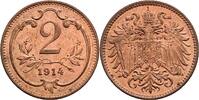 Kaisertum Österreich 2 Heller Kaisertum Österreich, Franz Joseph I. 1848-1916, 2 Heller 1914 -