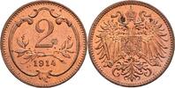 Kaisertum Österreich 2 Heller Kaisertum Österreich, Franz Joseph I. 1848-1916, 2 Heller 1914 -