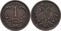 Kaisertum Österreich 1 Heller Kaisertum Österreich, Franz Joseph I. 1848-1916, 1 Heller 1909 -