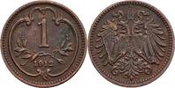 Kaisertum Österreich 1 Heller Kaisertum Österreich, Franz Joseph I. 1848-1916, 1 Heller 1912 -