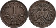 Kaisertum Österreich 1 Heller Kaisertum Österreich, Franz Joseph I. 1848-1916, 1 Heller 1901 -