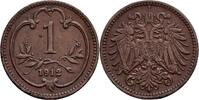 Kaisertum Österreich 1 Heller Kaisertum Österreich, Franz Joseph I. 1848-1916, 1 Heller 1912 -