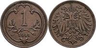 Kaisertum Österreich 1 Heller Kaisertum Österreich, Franz Joseph I. 1848-1916, 1 Heller 1911 -