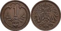 Kaisertum Österreich 1 Heller Kaisertum Österreich, Franz Joseph I. 1848-1916, 1 Heller 1910 -