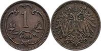 Kaisertum Österreich 1 Heller Kaisertum Österreich, Franz Joseph I. 1848-1916, 1 Heller 1901 -
