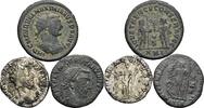 ROM, Kaiserzeit Lot Denar, Follis, Antoninian Commodus 177-192 / Maximianus 286-310 / Constantinus I. Der Große 306-337 -
