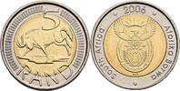 S&uuml;dafrika 5 Rand 2006 S&uuml;dafrika, 5 Rand 2006 vz, Rf. 2.89 US$  +  86.79 US$ shipping