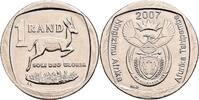 S&uuml;dafrika 1 Rand 2007 S&uuml;dafrika, 1 Rand 2007 vz 2.89 US$  +  86.79 US$ shipping