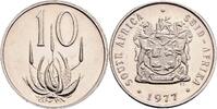 S&uuml;dafrika 10 Cents 1977 S&uuml;dafrika, 10 Cents 1977 vz 2.89 US$  +  86.79 US$ shipping