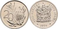 S&uuml;dafrika 20 Cents 1974 S&uuml;dafrika, 20 Cents 1974 vz / stfr 2.89 US$  +  86.79 US$ shipping