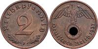 Deutsches Drittes Reich 2 Reichspfennig 1937 F Deutsches Drittes Reich, ... 2.89 US$  +  86.79 US$ shipping