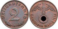 Deutsches Drittes Reich 2 Reichspfennig 1938 B Deutsches Drittes Reich, ... 2.89 US$  +  86.79 US$ shipping
