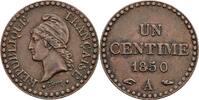Frankreich Un (1) Centime 1850 A Frankreich, Un (1) Centime 1850 A ss 32.40 US$  +  86.79 US$ shipping