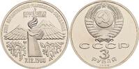 Russland 3 Rubel 1989 Russland, 3 Rubel 1989 PP in Kapsel, angelaufen 9.26 US$  +  86.79 US$ shipping
