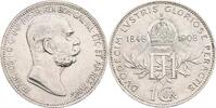 Kaisertum Österreich 1 Krone Kaisertum Österreich, Franz Joseph I. 1848-1916, 1 Krone 1908 -