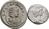 ROM, Kaiserzeit Denar, Antoninian Julia Domna, Gattin des Septimius Severus +217/Salonina, Frau des Gallienus +268 -