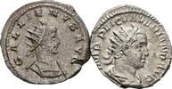 ROM, Kaiserzeit 2x Antoniniane Gallienus 259-268, Valerianus I. 253-260 -