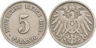 Deutsches Reich 5 Pfennig Deutsches Reich, 5 Pfennig 1902 G -