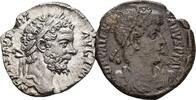 ROM Lot 2 Stk. Denar, Bronze Septimius Severus 193-211, Valentinianus I. 364-375 -