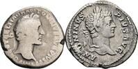 Lot 2 Stk. Denare  ROM Caracalla 198-217, unbestimmt s/ss