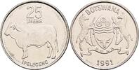 Botswana 25 Thebe Botswana, 25 Thebe 1991 -
