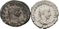 Lot 2 Stück Antoniniane  ROM, Kaiserzeit Aurelianus 270-275, Gordianus III. Pius 238-244 ss-/ss