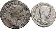Lot Denar, Antoninian  ROM, Kaiserzeit Severus Alexander 222-235, Gordianus III. Pius 238-244 s/ss-