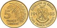 Guinea 5 Francs Guinea, 5 Francs 1985 -