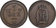 Schweden 5 Öre Schweden, Oskar II. 1872-1907, 5 Öre 1898 -