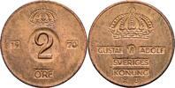 Schweden 2 Öre Schweden, Gustaf VI. Adolf 1950-1973, 2 Öre 1970 -